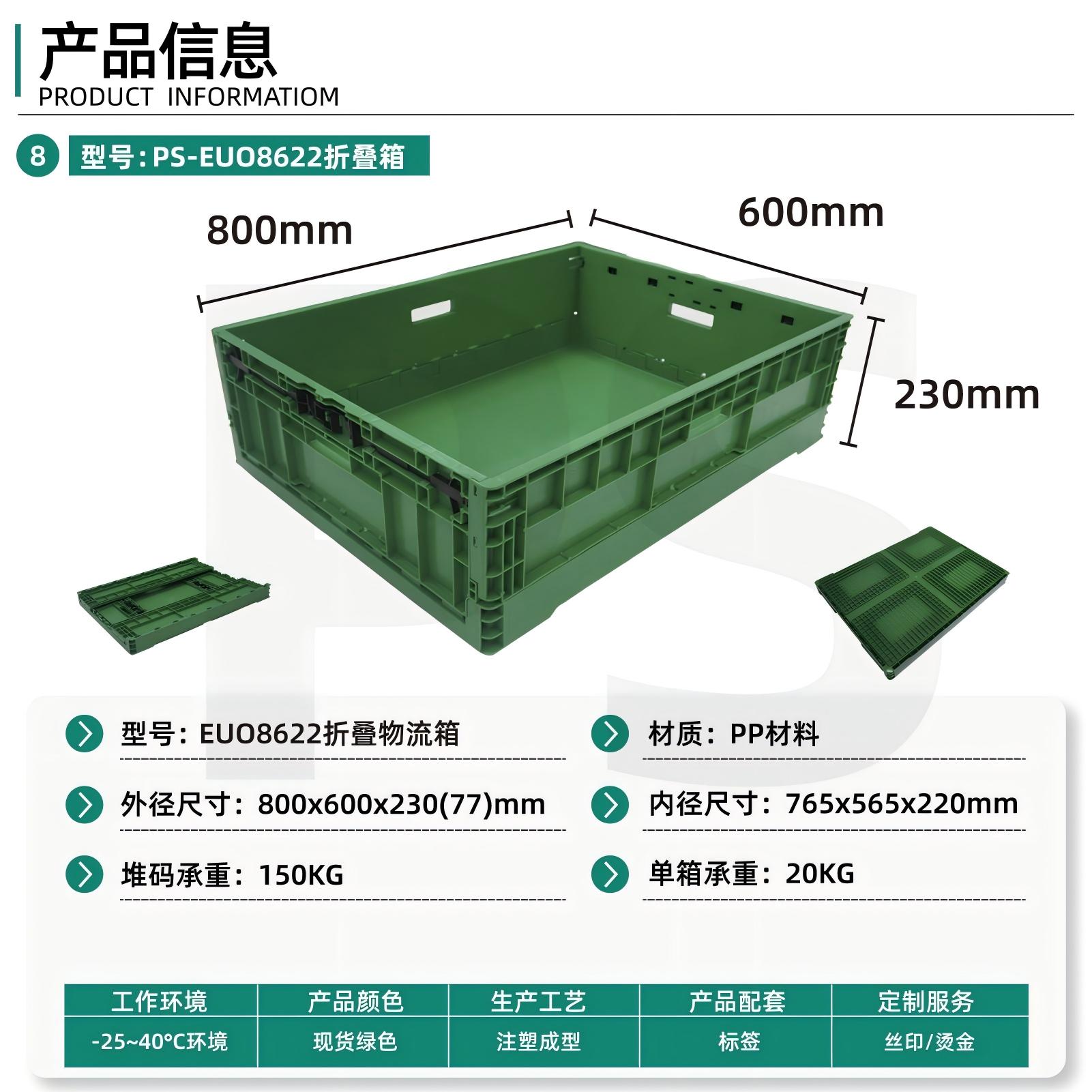 PS-EUO8622折叠箱